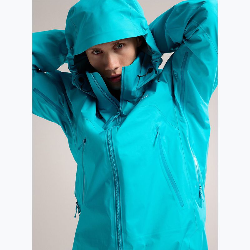 Jachetă de ploaie pentru bărbați Arcteryx Beta AR albastru tetra pentru bărbați 3