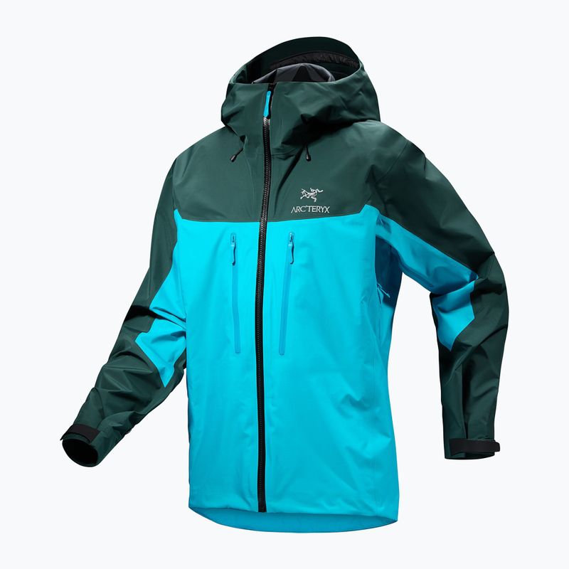 Jachetă de ploaie pentru bărbați Arcteryx Alpha blue tetra/pytheas pentru bărbați 7