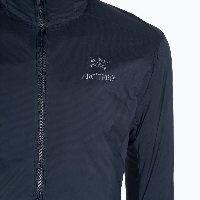 Geacă cu încălzire pentru bărbați Arcteryx Atom Hoody black sapphire 7