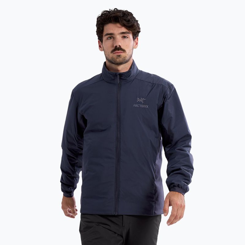 Geacă hibrid pentru bărbați Arc'teryx Atom black sapphire