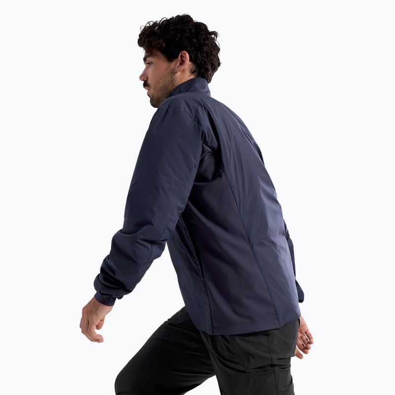 Geacă hibrid pentru bărbați Arcteryx Atom black sapphire 3