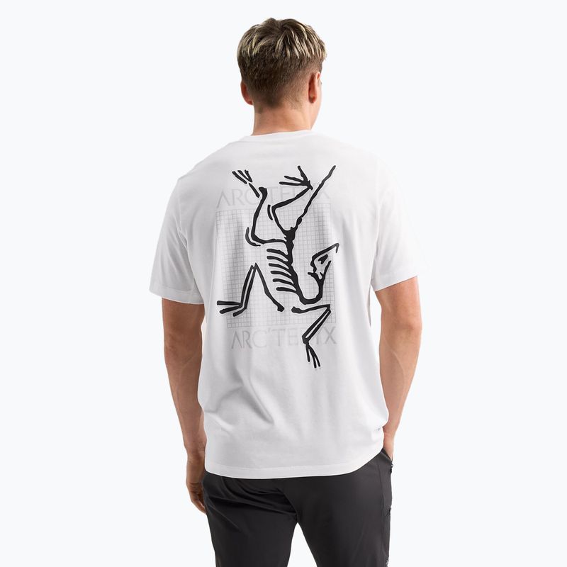 Tricou pentru bărbați Arc'teryx Arc'Multi Bird Logo white light 2