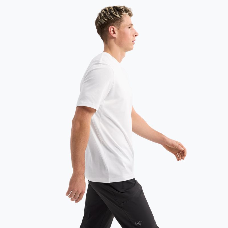 Tricou pentru bărbați Arc'teryx Arc'Multi Bird Logo white light 3