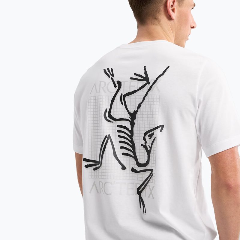Tricou pentru bărbați Arc'teryx Arc'Multi Bird Logo white light 4