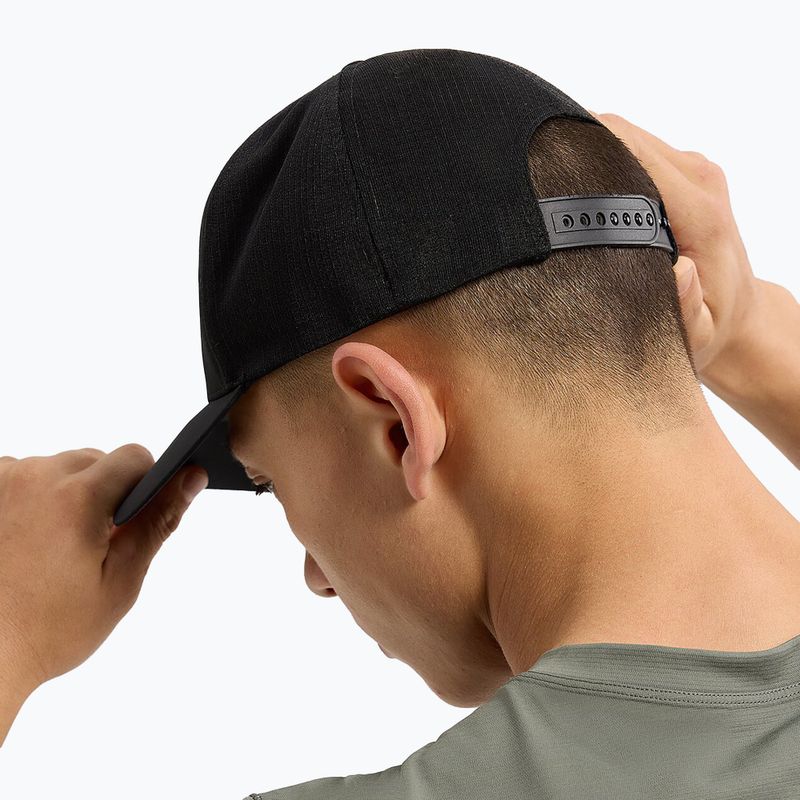 Șapcă Arcteryx Bird Word Trucker Curved black/graphite 3