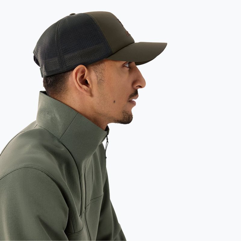 Șapcă Arc'teryx Bird Word Trucker Curved tatsu/forage/yukon 5