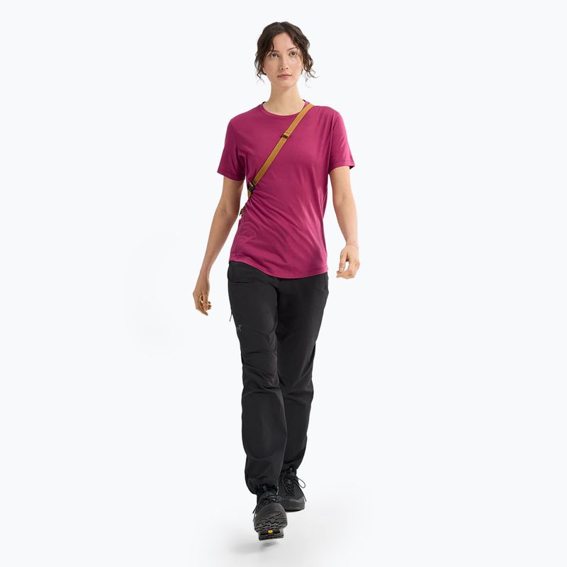 Tricou pentru femei Arc'teryx Lana Crew amaranthus 2