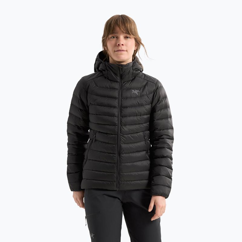Geacă cu puf pentru femei Arcteryx Cerium Hoody black