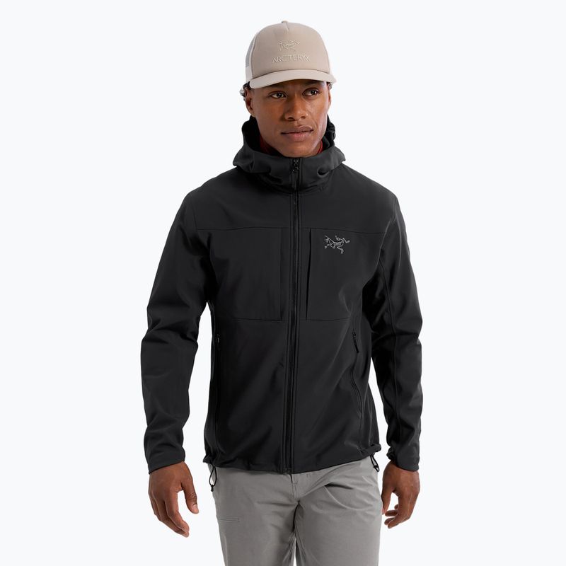 Geacă softshell pentru bărbați Arc'teryx Gamma MX Hoody black