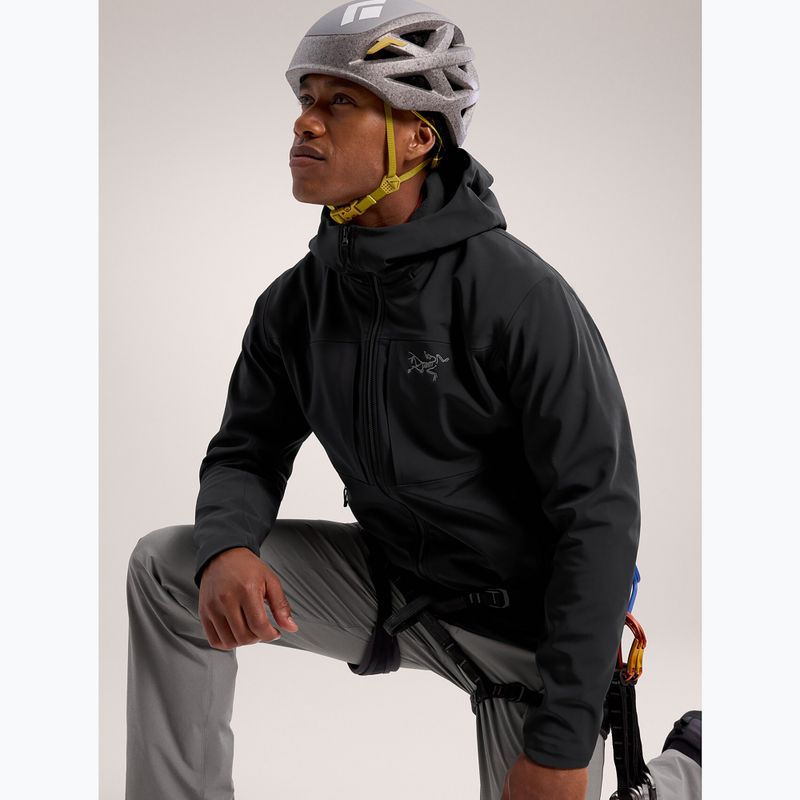 Geacă softshell pentru bărbați Arc'teryx Gamma MX Hoody black 6