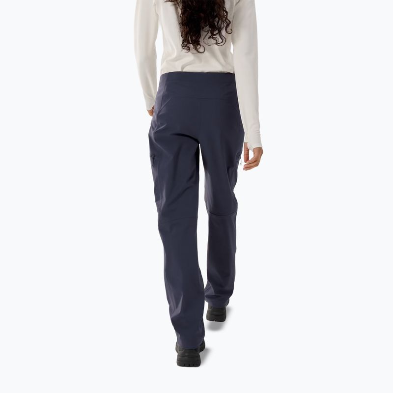 Pantaloni softshell pentru femei Arcteryx Gamma MX black sapphire 2
