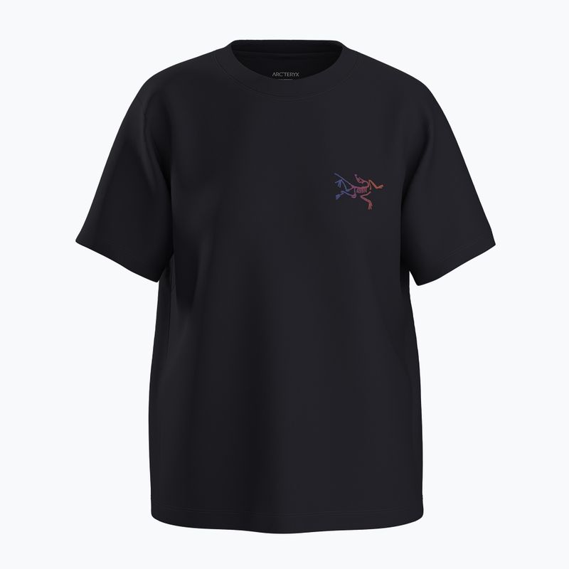 Tricou pentru femei Arcteryx Kragg Cotton Little Bird Crew black/multi 8
