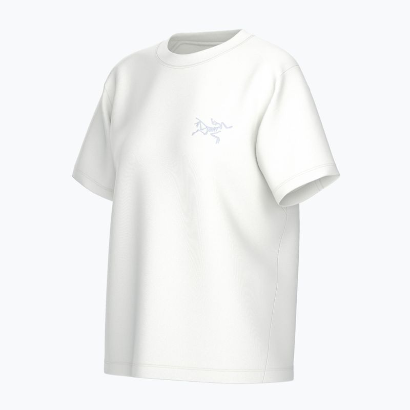 Tricou pentru femei Arcteryx Kragg Cotton Little Bird Crew white light/white 9