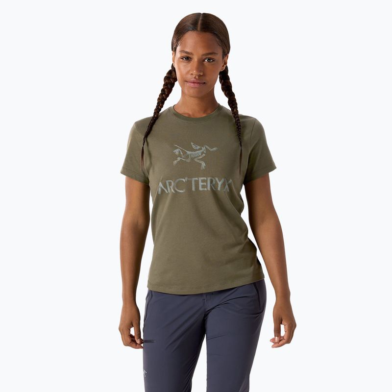 Tricou pentru femei Arc'teryx Arc'Word Cotton tatsu/ forage