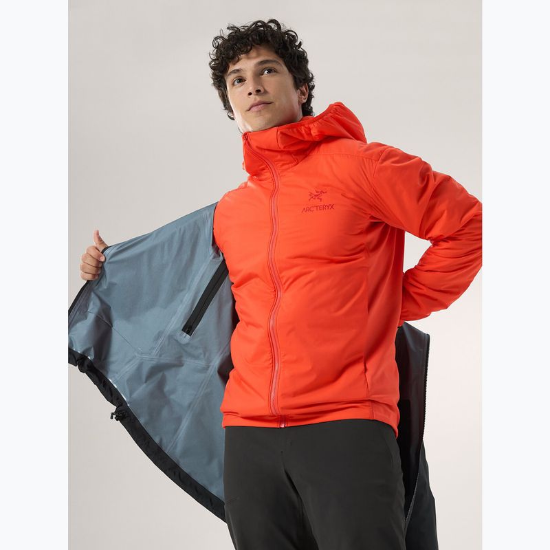 Geacă izolată pentru bărbați Arcteryx Atom Hoody solaris 5