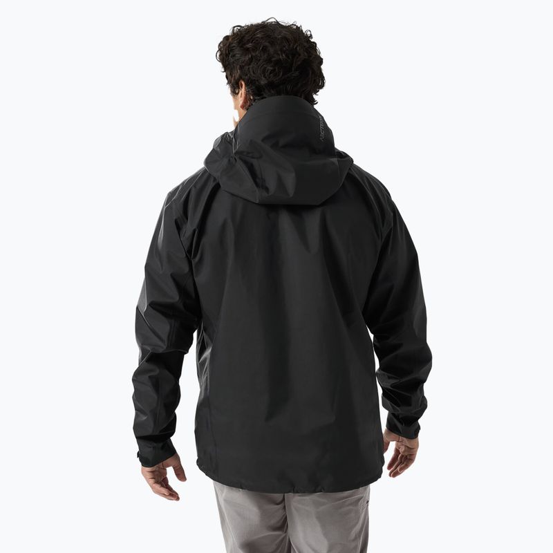 Geacă de ploaie pentru bărbați Arcteryx Beta SL black 3