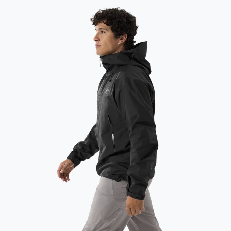 Geacă de ploaie pentru bărbați Arcteryx Beta SL black 4