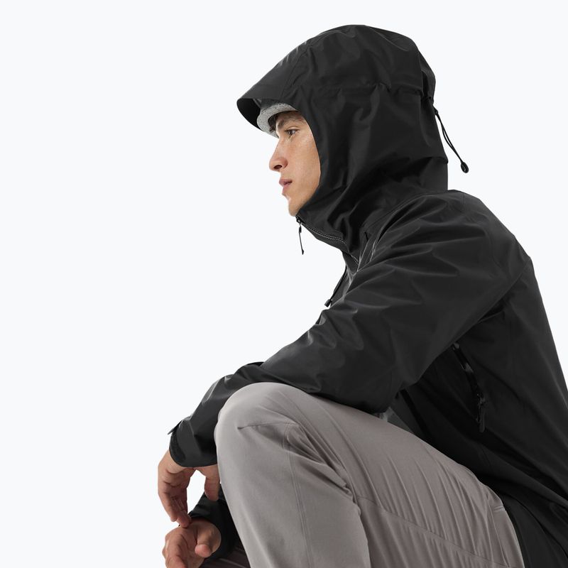 Geacă de ploaie pentru bărbați Arcteryx Beta SL black 6