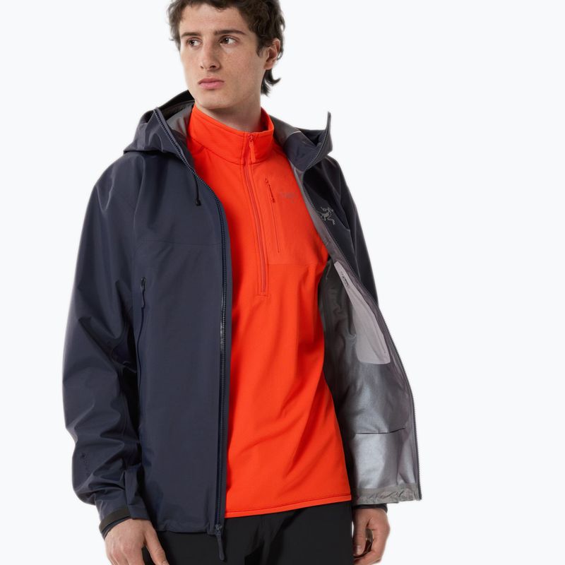 Geacă de ploaie pentru bărbați Arc'teryx Beta SL black sapphire 2