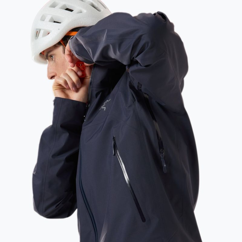 Geacă de ploaie pentru bărbați Arc'teryx Beta SL black sapphire 6