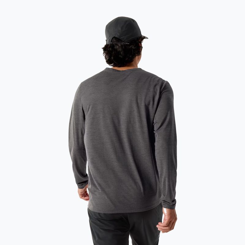 Longsleeve de trekking pentru bărbați Arc'teryx Cormac Crew black heather 2