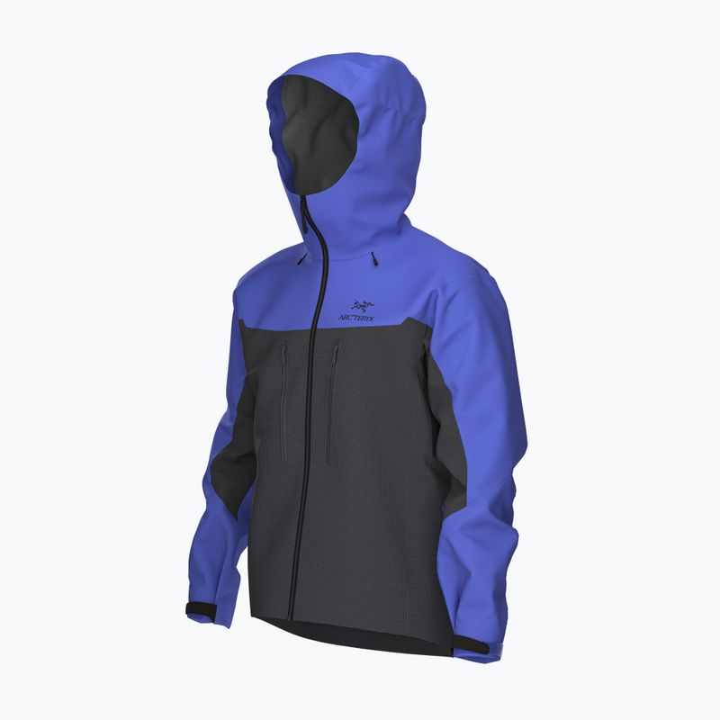 Geacă de ploaie pentru bărbați Arcteryx Alpha electra / black sapphire 3
