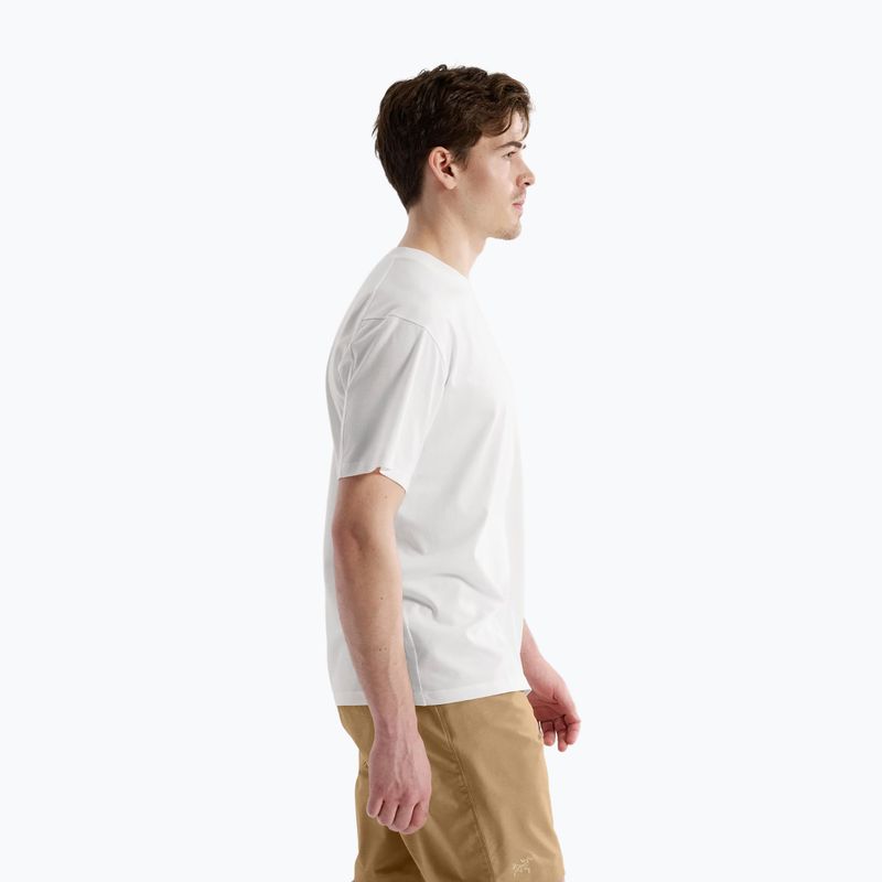 Tricou pentru bărbați Arcteryx Kragg SL Cotton white light 4