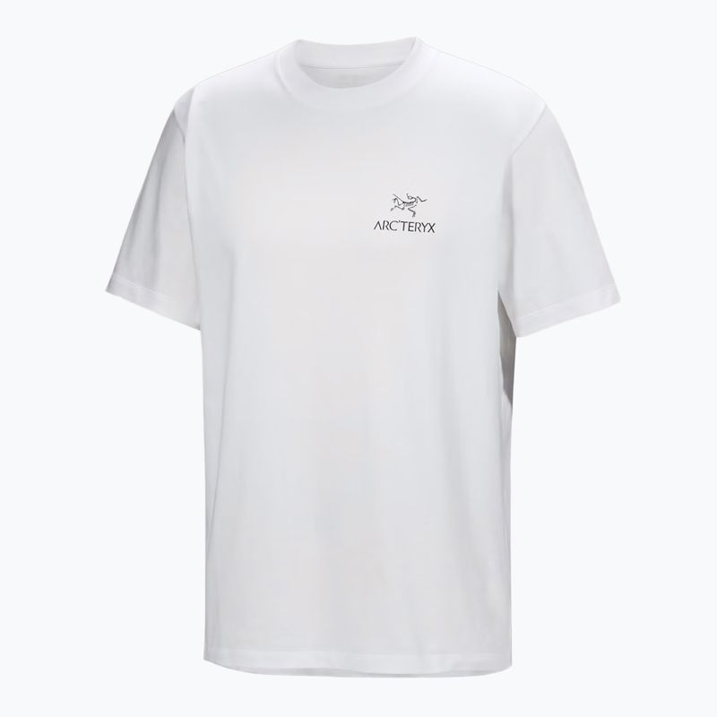 Tricou pentru bărbați Arcteryx Kragg Sl Cotton Bird Word white light/black 6