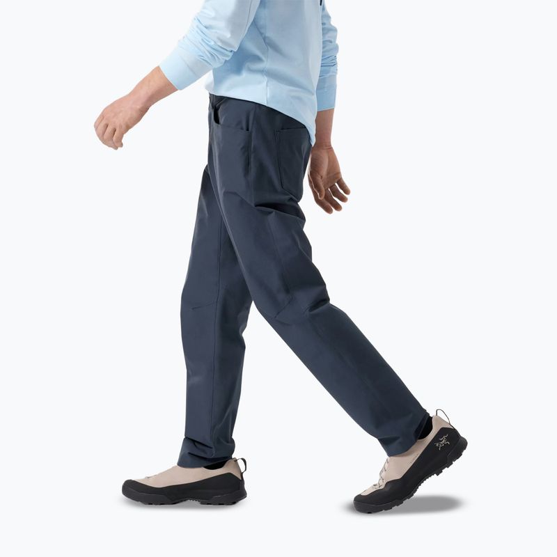 Pantaloni de trekking pentru bărbați Arcteryx Kragg Cotton black sapphire 4