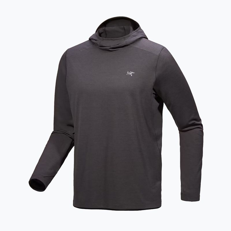 Longsleeve pentru bărbați Arc'teryx Cormac Hoody black heather 5
