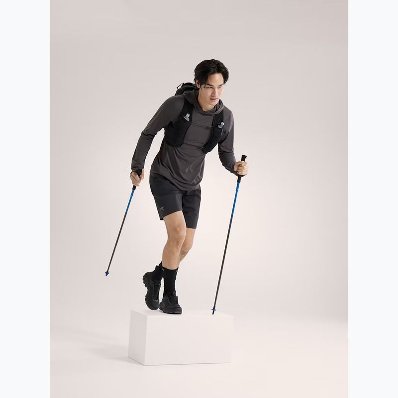 Longsleeve pentru bărbați Arc'teryx Cormac Hoody black heather 6