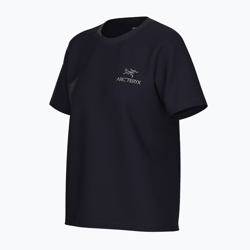Tricou pentru femei  Arcteryx Kragg Sl Cotton Emblem Crew black 3