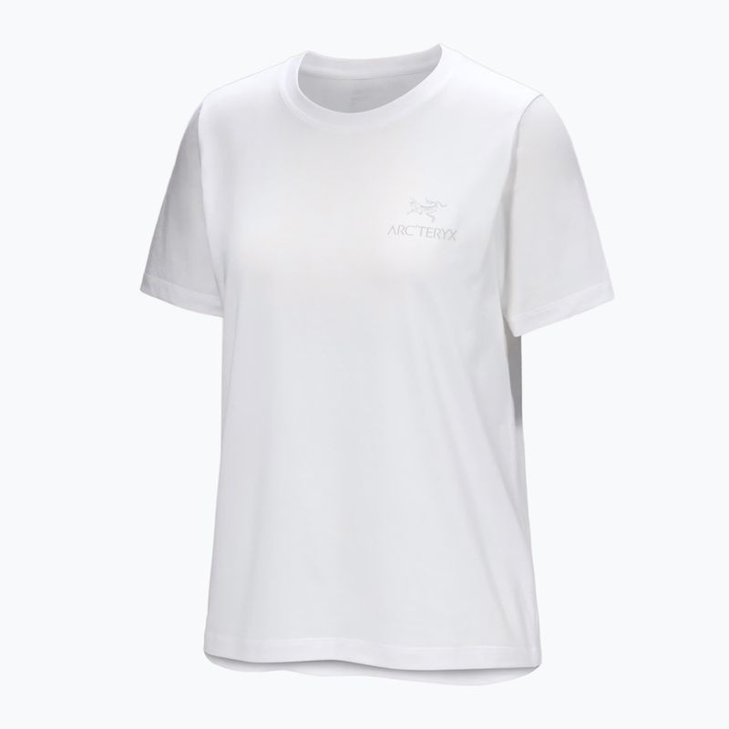 Tricou pentru femei Arcteryx Kragg Sl Cotton Emblem Crew white light 6
