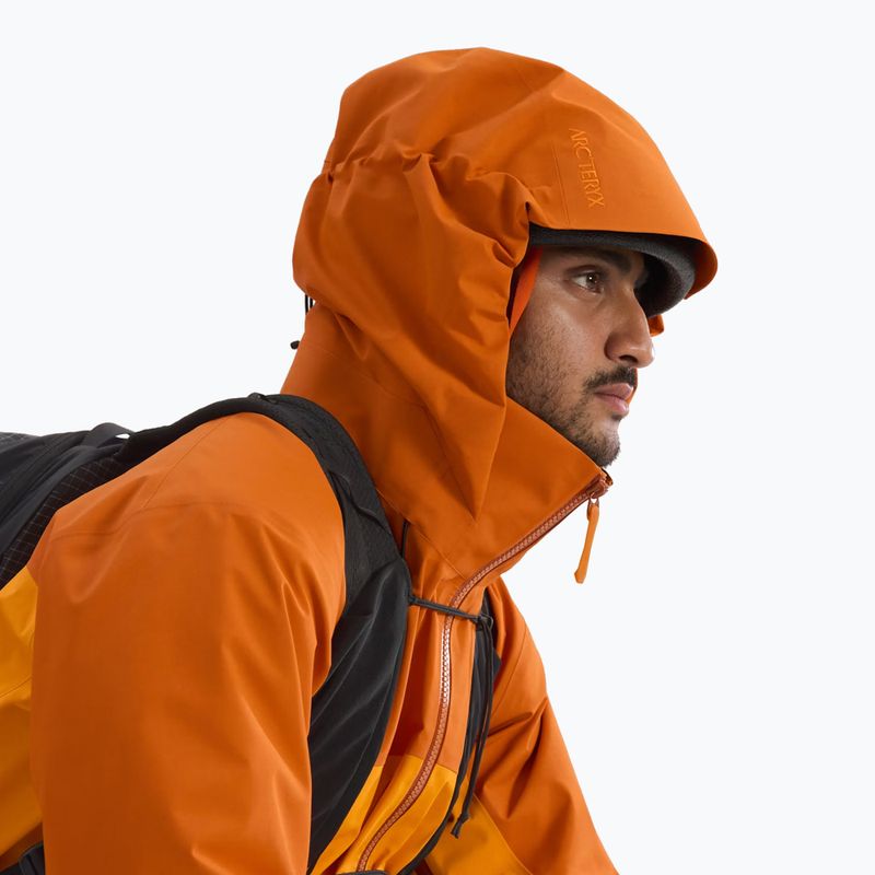 Geacă de ploaie pentru bărbați Arcteryx Beta AR copper sky/blaze 4