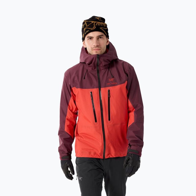 Geacă de ploaie pentru bărbați Arc'teryx Alpha mars/dynasty