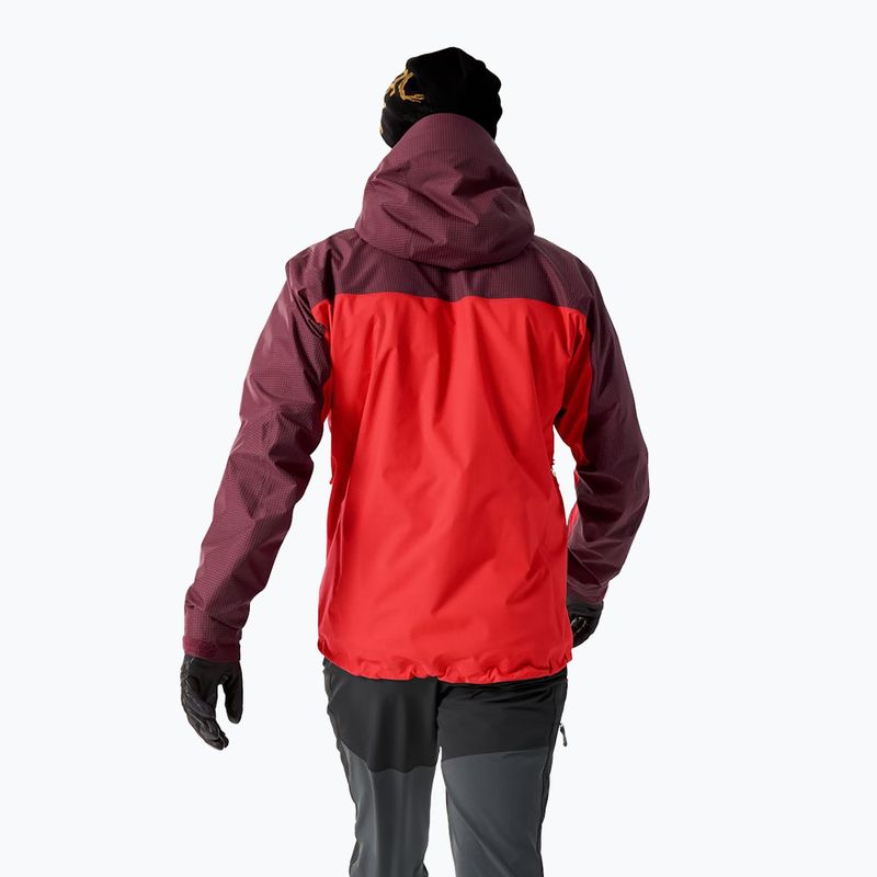 Geacă de ploaie pentru bărbați Arc'teryx Alpha mars/dynasty 2