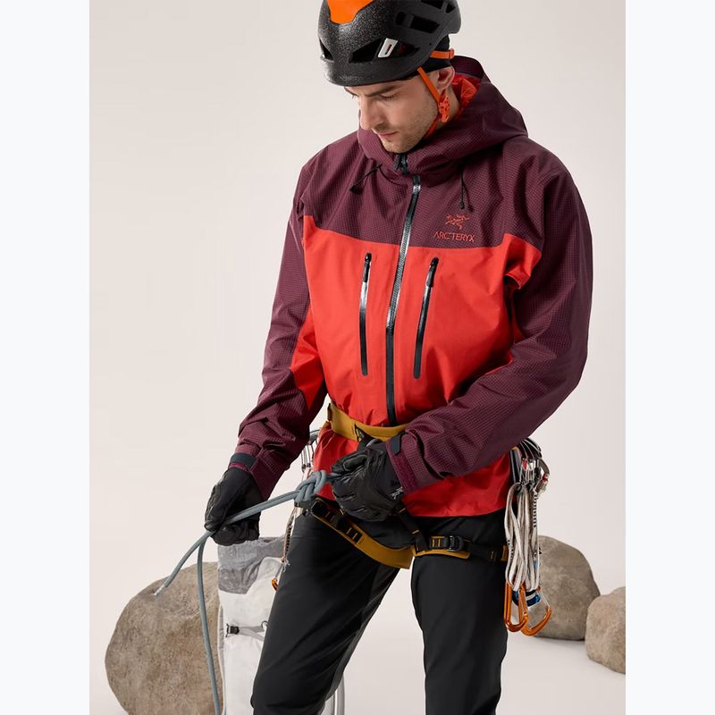 Geacă de ploaie pentru bărbați Arc'teryx Alpha mars/dynasty 8