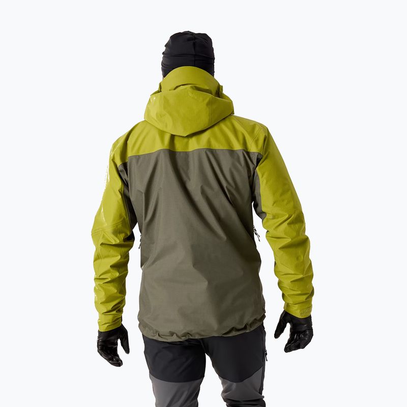 Geacă de ploaie pentru bărbați Arcteryx Alpha olive moss/tatsu 3