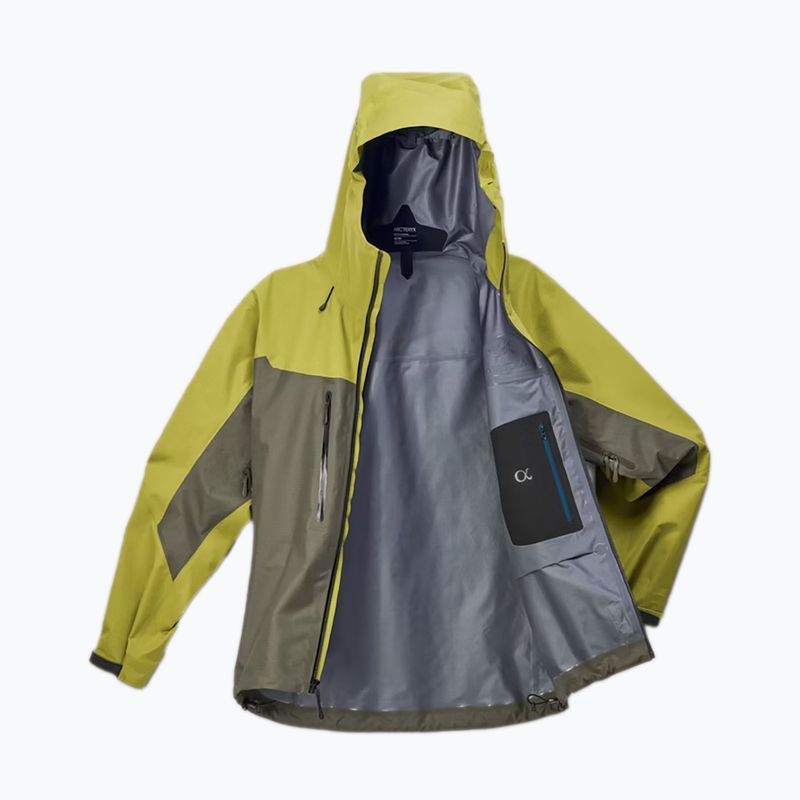 Geacă de ploaie pentru bărbați Arcteryx Alpha olive moss/tatsu 9