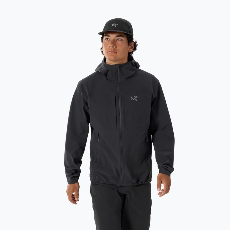 Hanorac de trekking pentru bărbați Arcteryx Gamma Hoody black