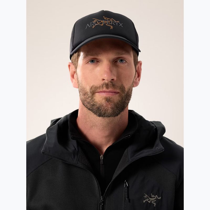 Șapcă cu cozoroc Arc'teryx Bird Word 24k negru 6