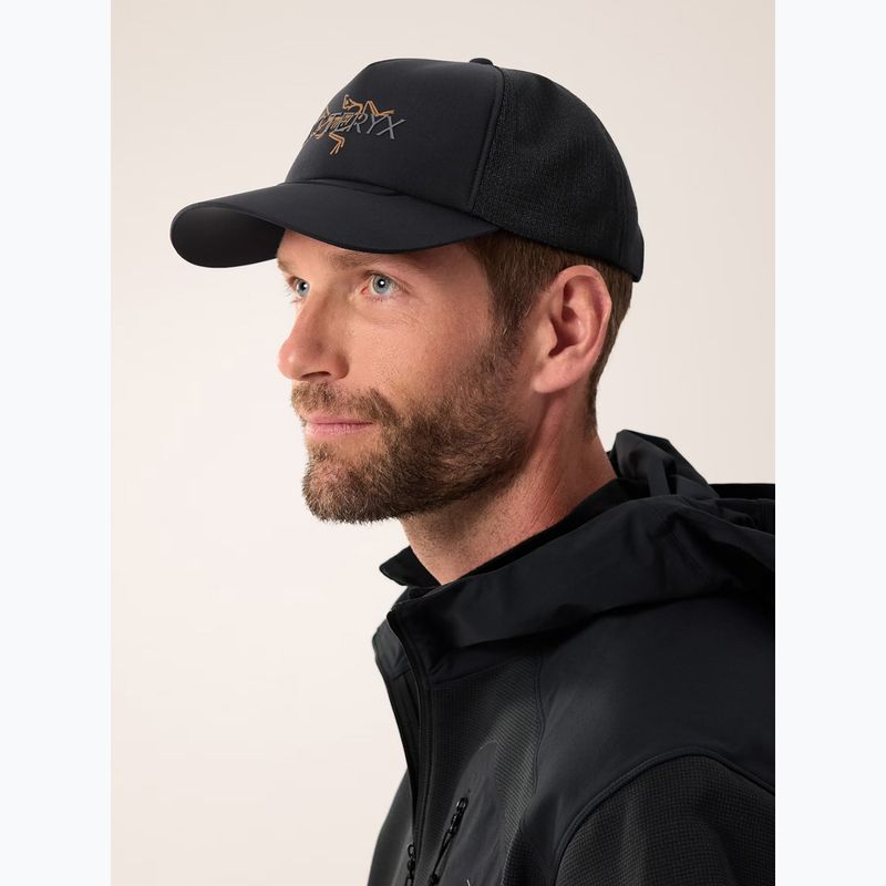Șapcă cu cozoroc Arc'teryx Bird Word 24k negru 8