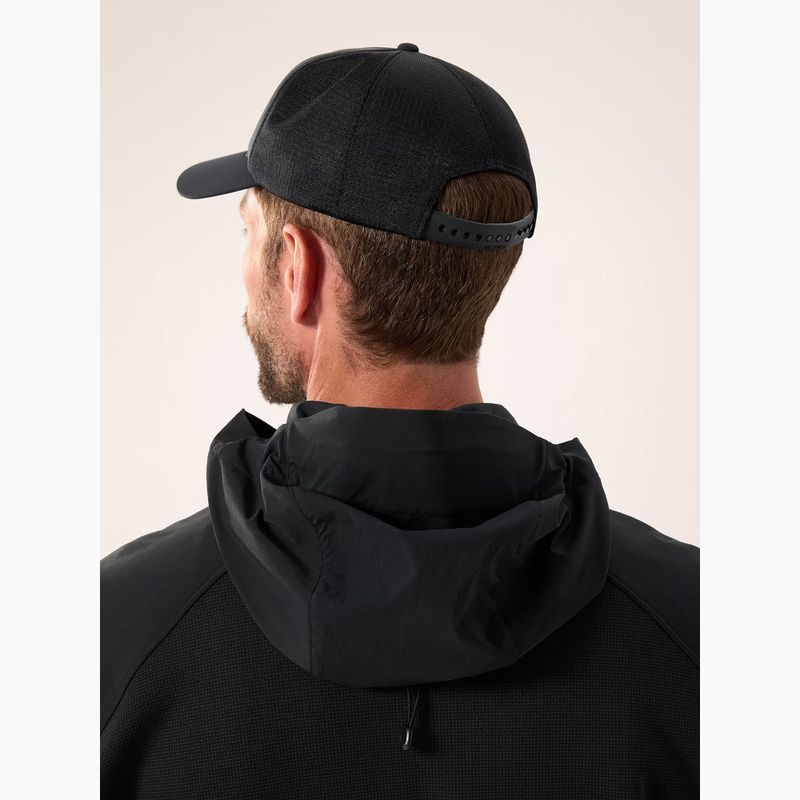 Șapcă cu cozoroc Arc'teryx Bird Word 24k negru 9