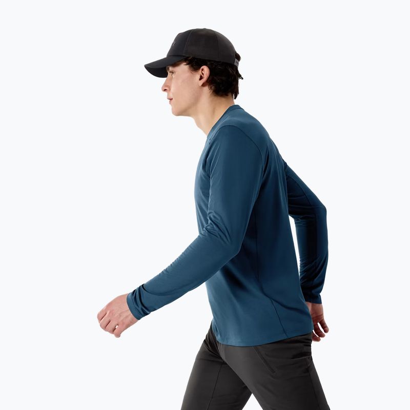 Longsleeve de trekking pentru bărbați Arc'teryx Cormac Crew nightscape heather 3
