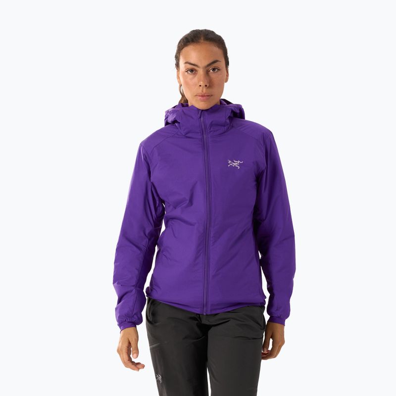 Geacă izolată pentru femei Arc'teryx Atom Hoody azalea