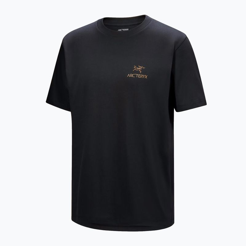 Tricou pentru bărbați Arcteryx Kragg Sl Cotton Bird Word 24k black 5