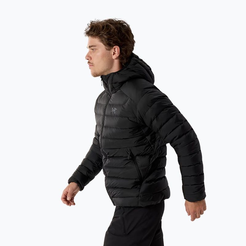 Geacă izolată pentru bărbați Arc'Teryx Cerium Hoody black 3