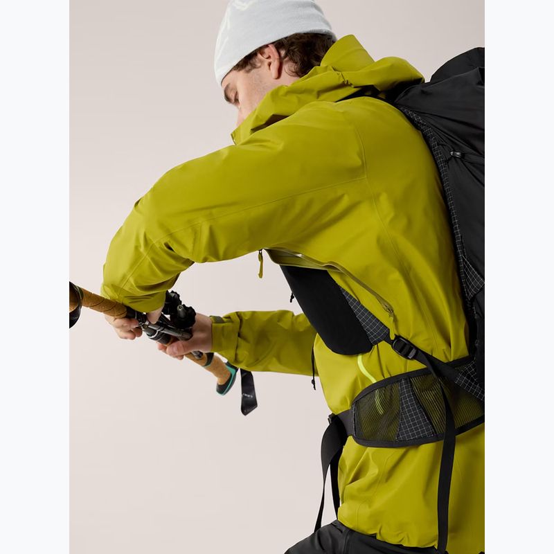 Geacă de ploaie pentru bărbați Arcteryx Beta SL olive moss/euphoria 11