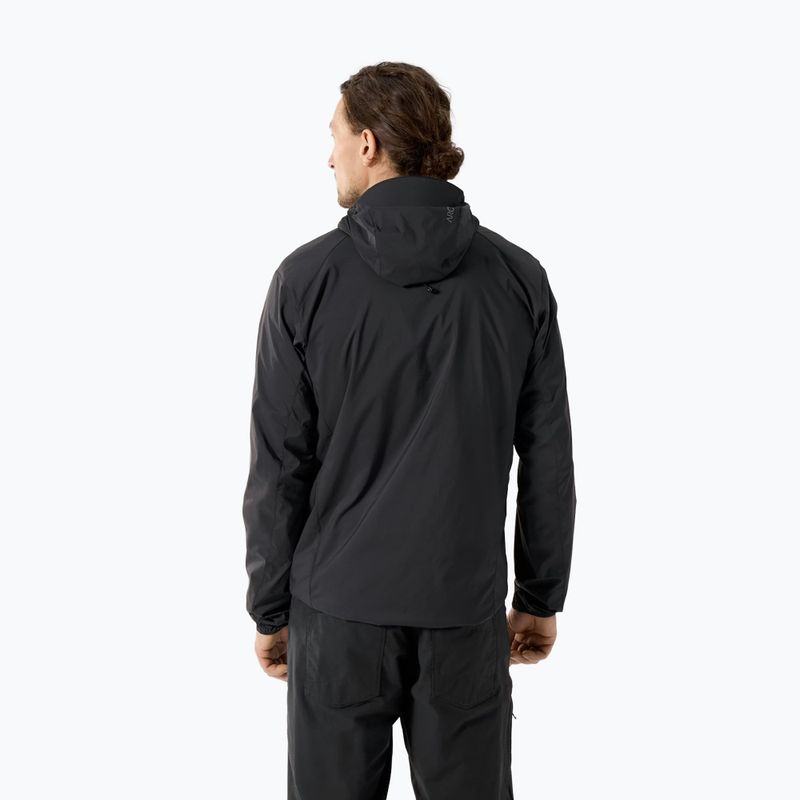 Geacă rezistentă la vânt pentru bărbați  Arc'Teryx Squamish Hoody black 2