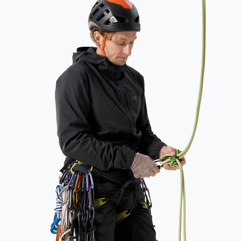 Geacă rezistentă la vânt pentru bărbați  Arcteryx Squamish Hoody black 6